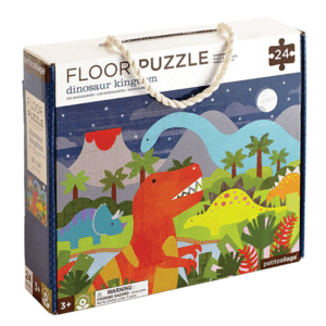 PUZZLE SUELO DINOSAURIO