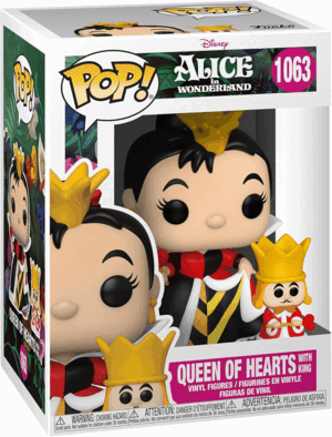 FUNKO POP! AND BUDDY DISNEY: ALICE 70TH QUEEN OF HEARTS WITH KING