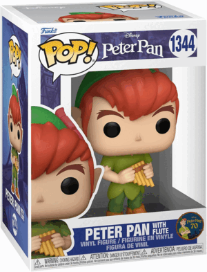 FUNKO POP! DISNEY: PETER PAN 70TH - PETER WITH FLUTE -